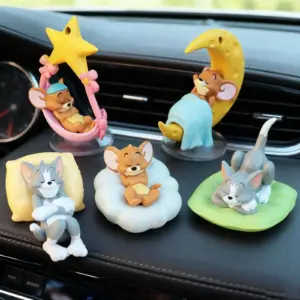 5-Piece Tom & Jerry Cozy Sleep Mini Collectible Set
