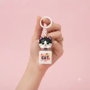 Cat Sound Keychain