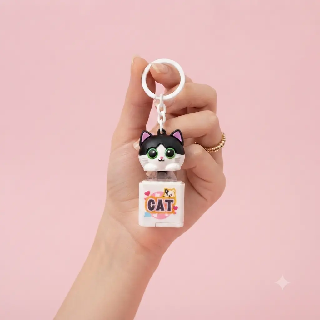 Cat Sound Keychain