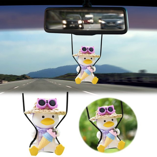 Chill Duck Ice Cream Car Hanging Pendant - Image 4