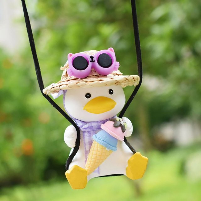 Chill Duck Ice Cream Car Hanging Pendant - Image 2