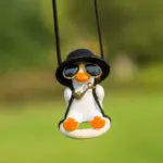 Cool Duck with Sunglasses Car Hanging Pendant