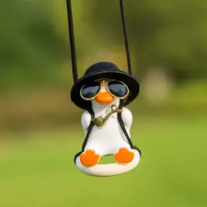 Cool Duck with Sunglasses Car Hanging Pendant