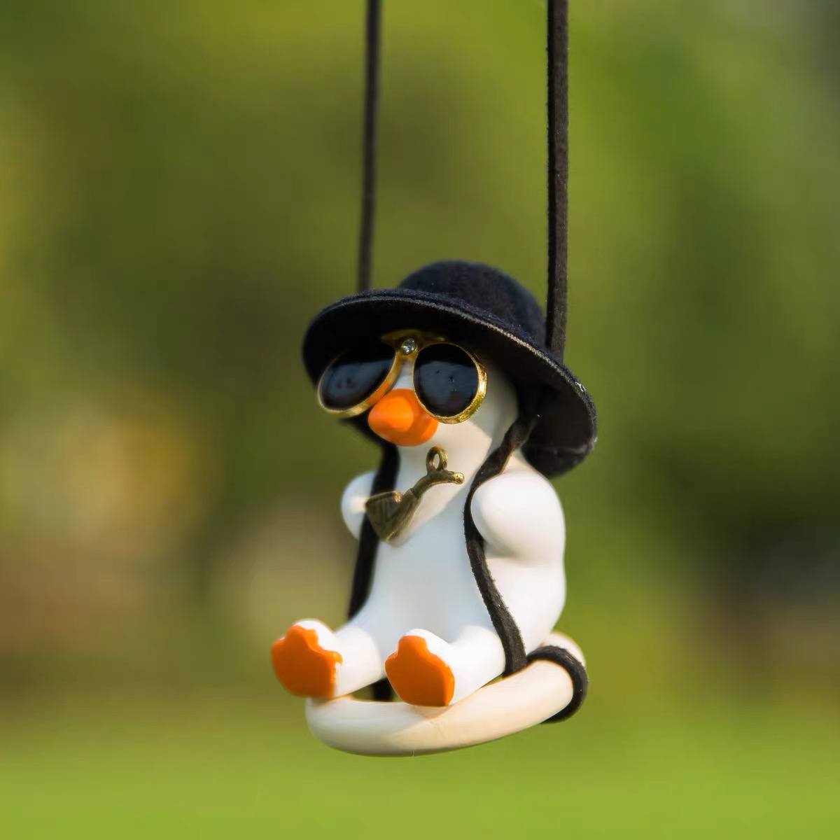 Cool Duck with Sunglasses Car Hanging Pendant - Image 2