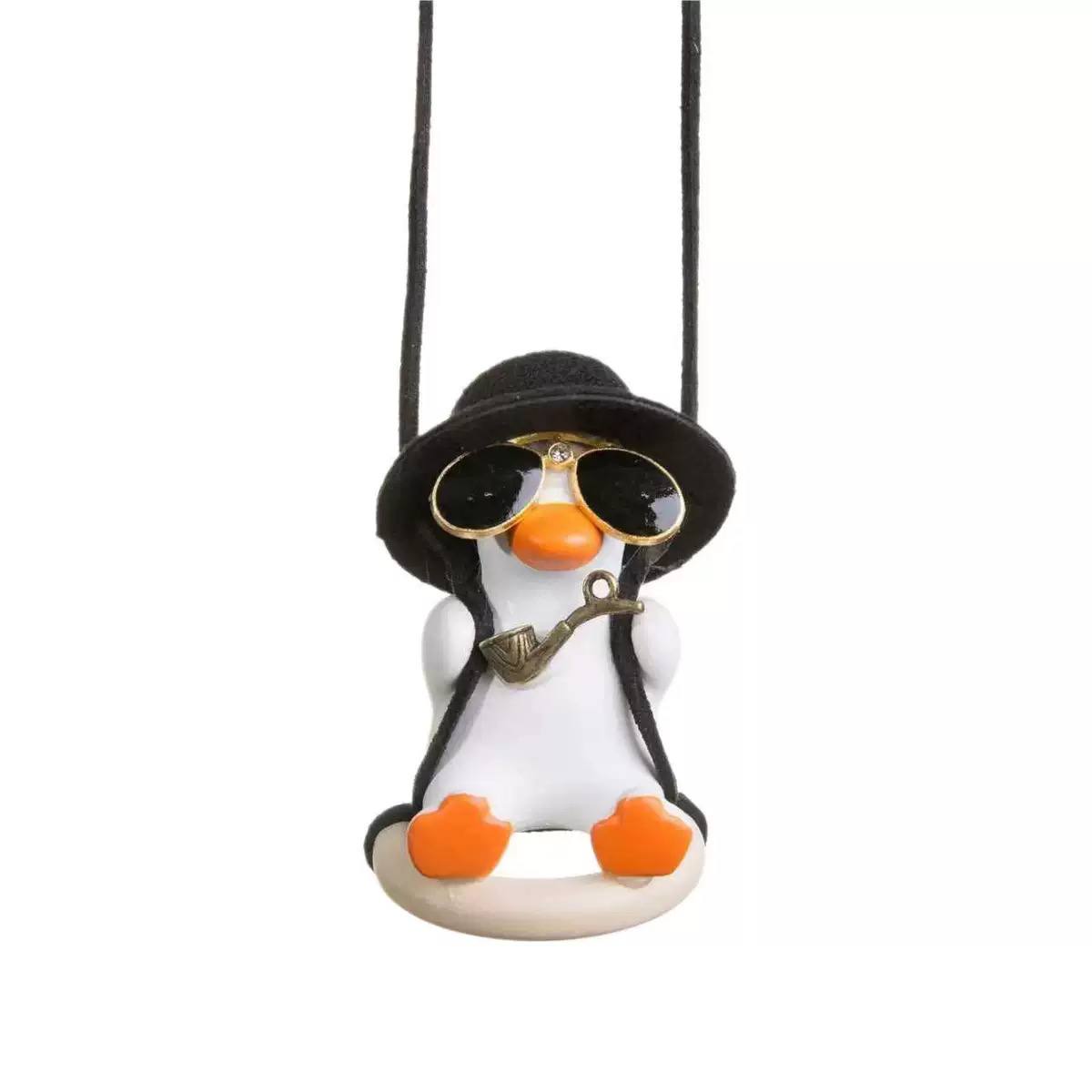 Cool Duck with Sunglasses Car Hanging Pendant - Image 3