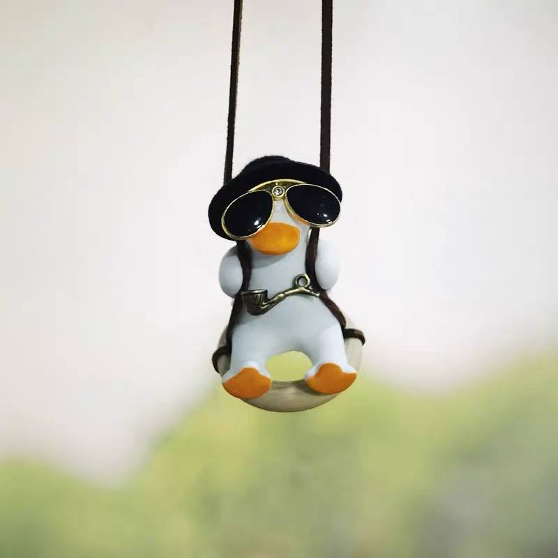 Cool Duck with Sunglasses Car Hanging Pendant - Image 4