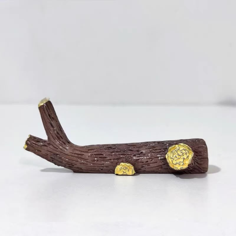 Couple Sitting on Tree Trunk Decorative Figurine - Image 3