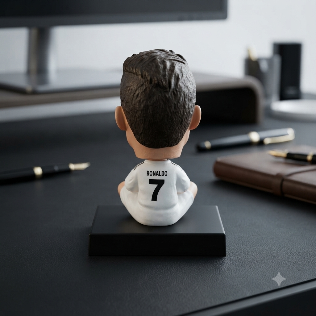 Cristiano Ronaldo Decorative Phone Holder Figure - Image 3