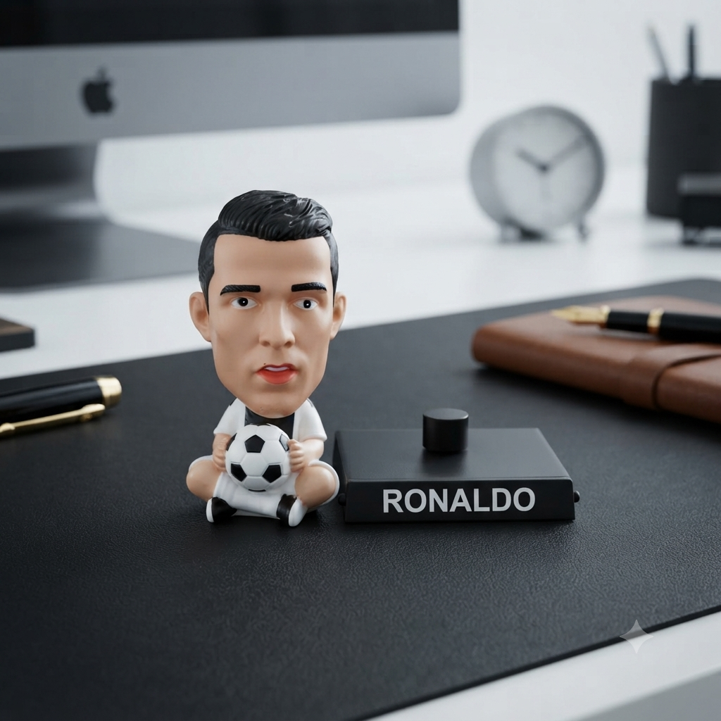 Cristiano Ronaldo Decorative Phone Holder Figure - Image 4