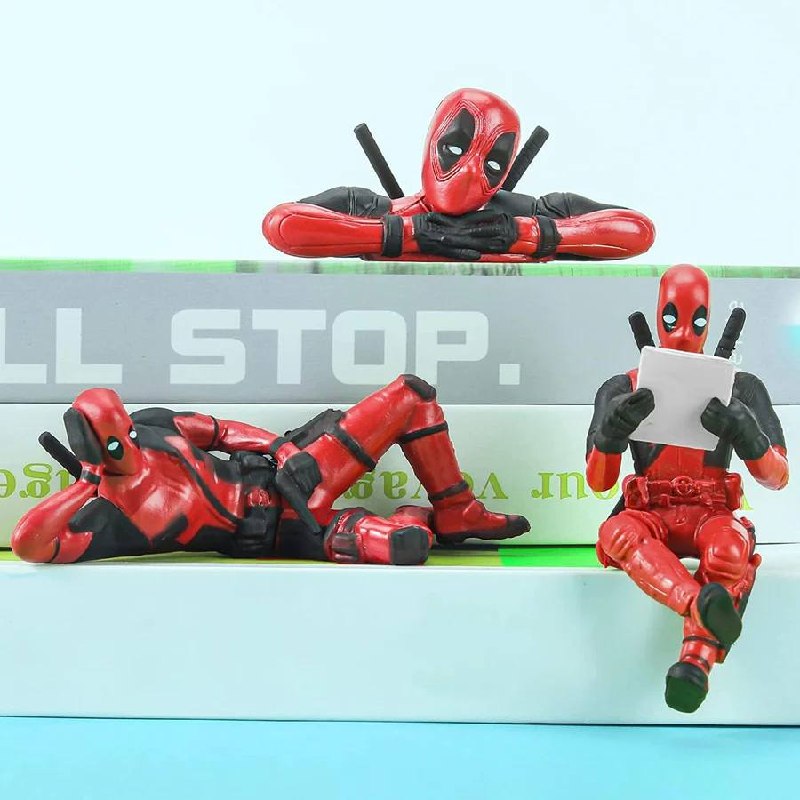 Deadpool 3-Piece Collectible Figure Set - Image 5