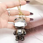 Glowing Bear Keychain