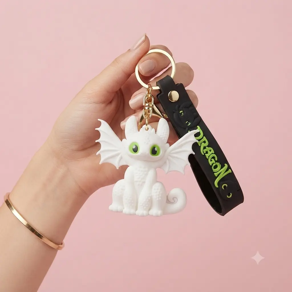 Light Fury Keychain