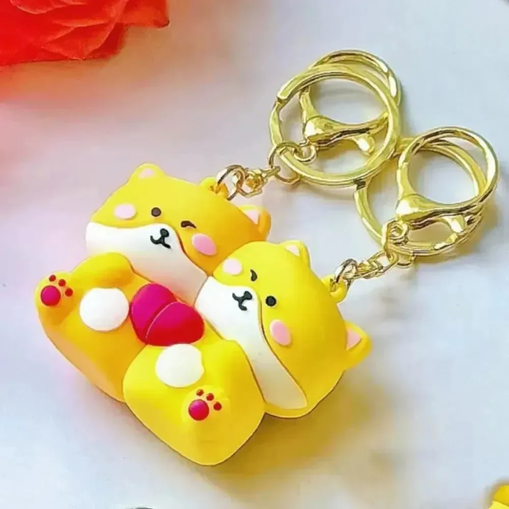 Magnetic Puppy Couple Keychain - Image 4
