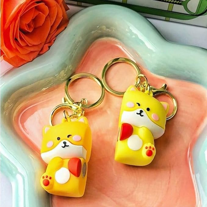 Magnetic Puppy Couple Keychain - Image 3