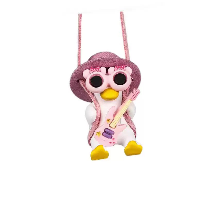 Melody Duck Car Hanging Pendant - Image 2