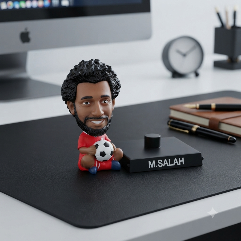 Mo Salah Decorative Phone Holder Figure - Image 4