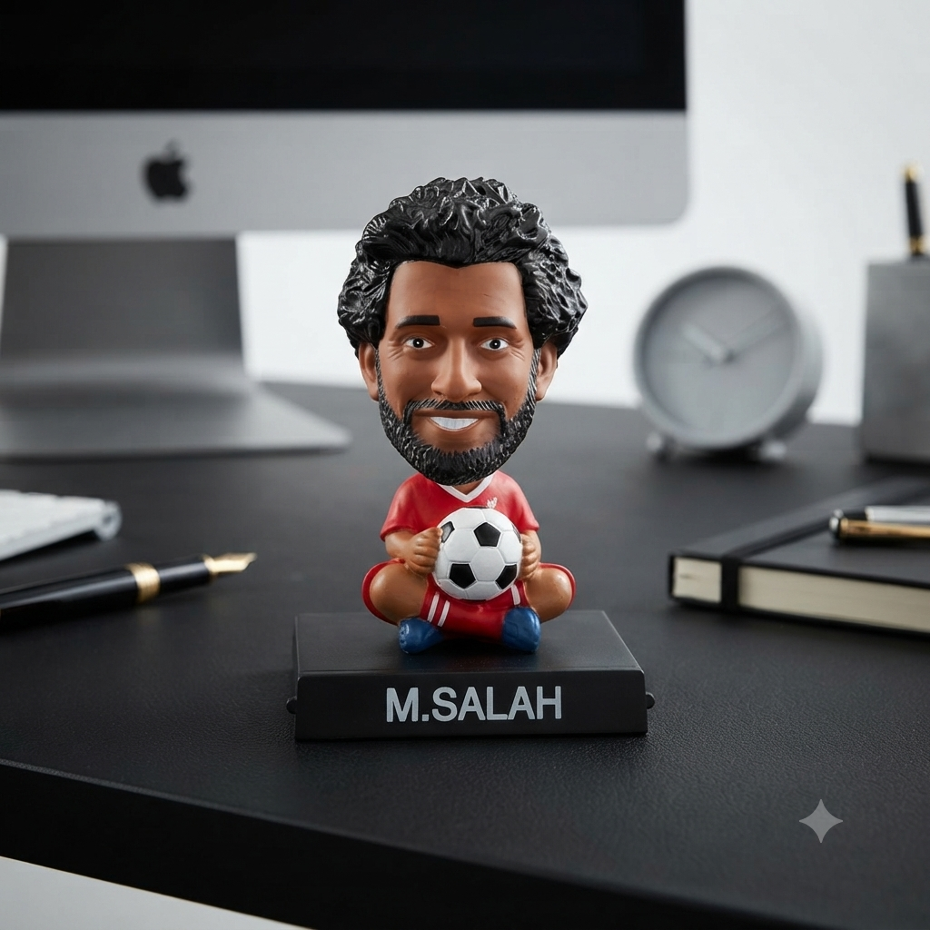 Mo Salah Decorative Phone Holder Figure - Image 5