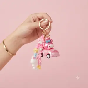 My Melody Car Keychain