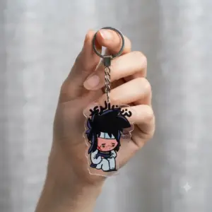 Naruto Sad Rock Lee Keychain