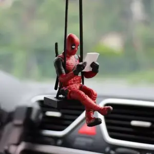 Reading Deadpool Car Hanging Pendant