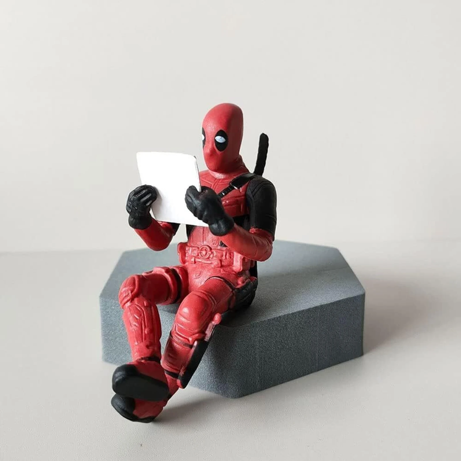 Reading Deadpool Collectible Figure - Image 5