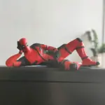 Reclining Deadpool Collectible Figure