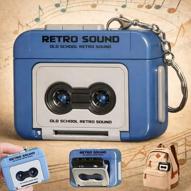 Retro Voice Message Keychain - Image 7