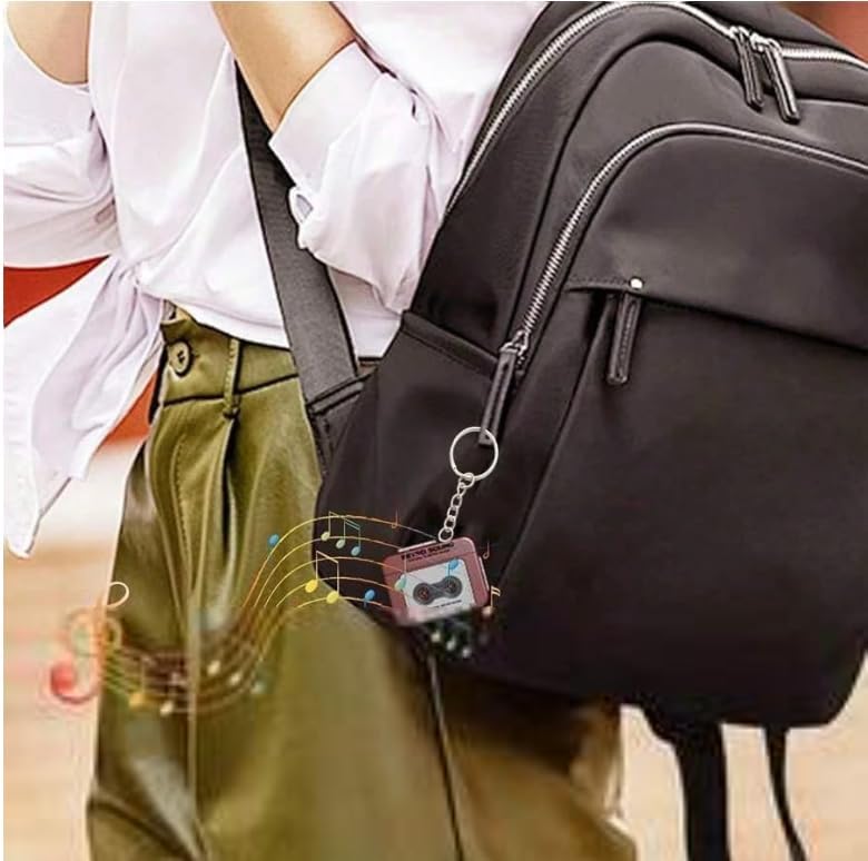 Retro Voice Message Keychain - Image 11