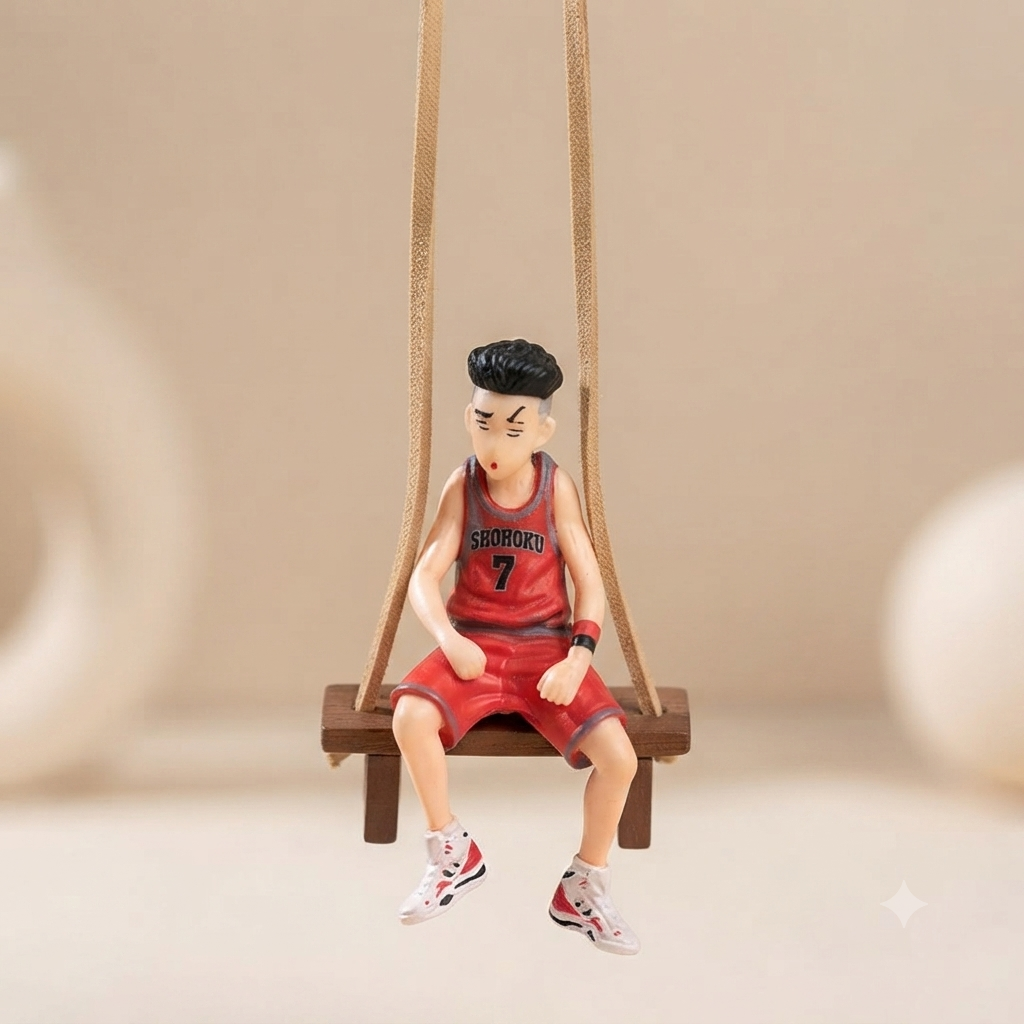 Slam Dunk Basketball Player Car Hanging Pendant - Image 2