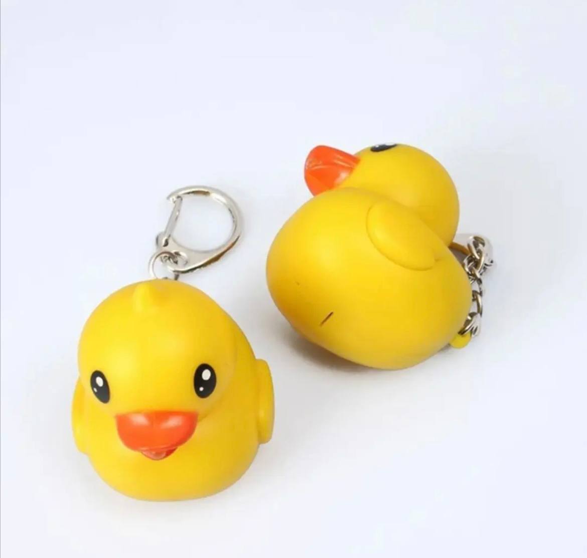Squeaky Duck LED Flashlight Keychain - Image 6
