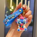 Stitch Ice Cream Keychain
