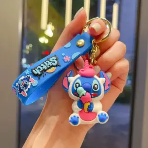 Stitch Ice Cream Keychain