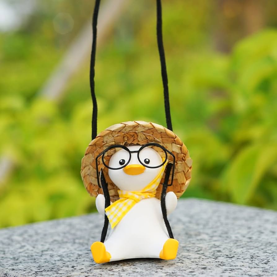 Stylish Duck Car Hanging Pendant - Image 4