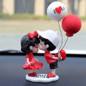 Sweet Kiss Couple Love Figurine