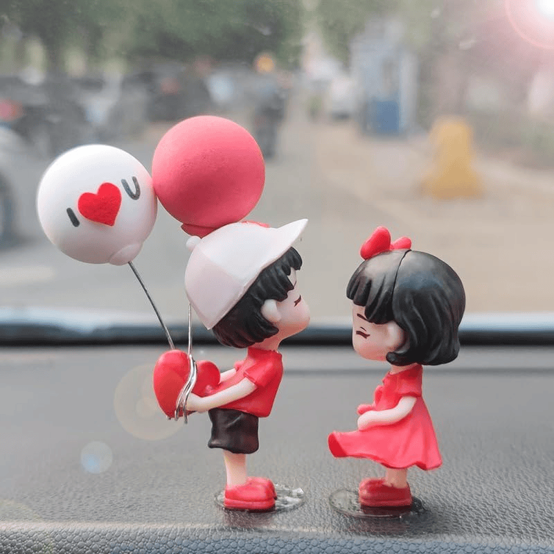 Sweet Kiss Couple Love Figurine - Image 3