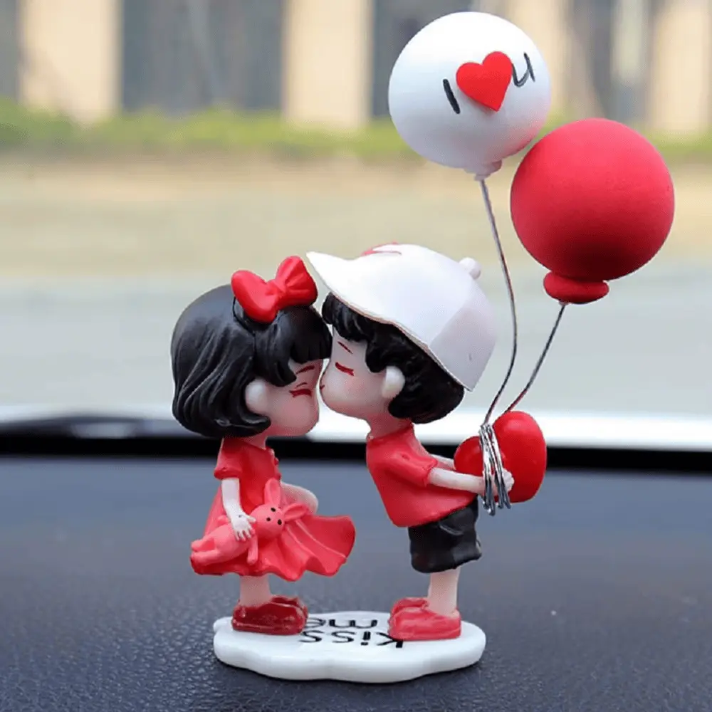 Sweet Kiss Couple Love Figurine