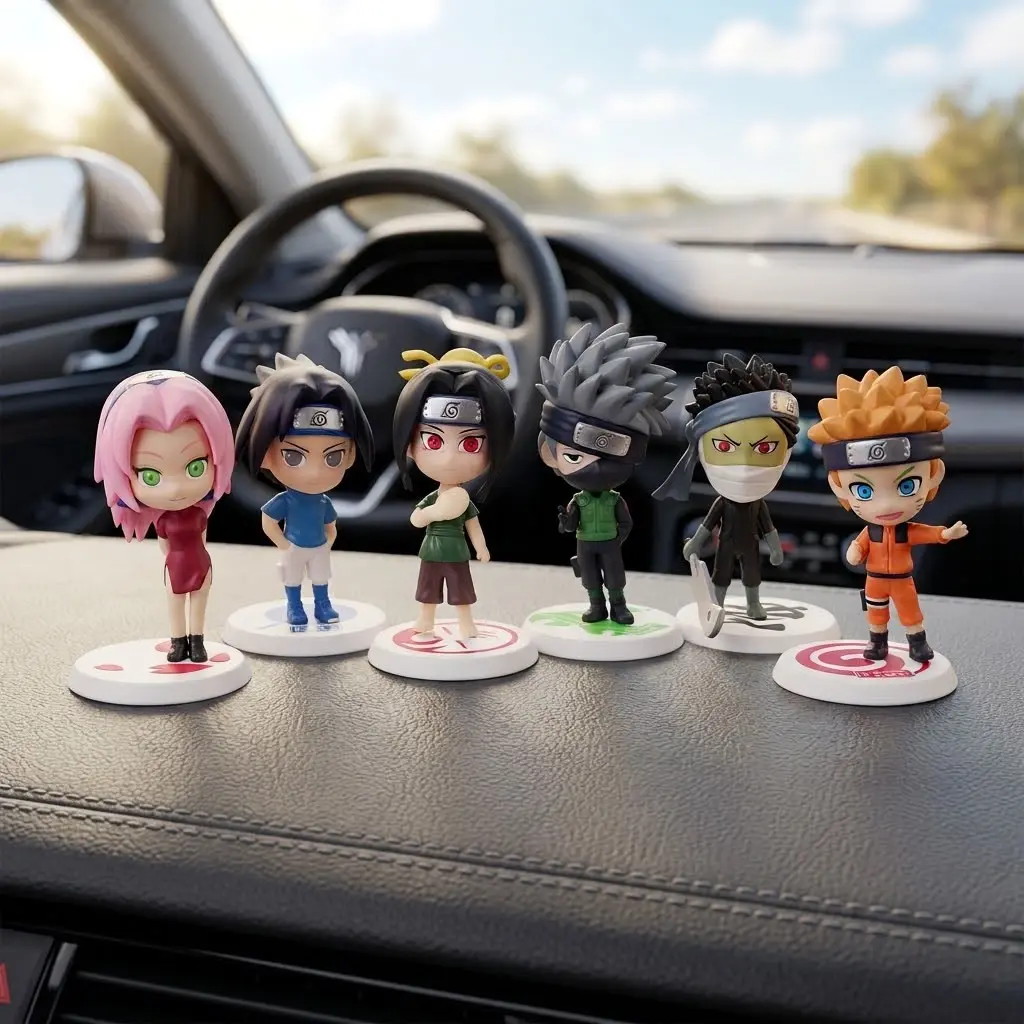 6-Piece Naruto Chibi Mini Collectible Set - Image 2