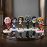 6-Piece Naruto Chibi Mini Collectible Set