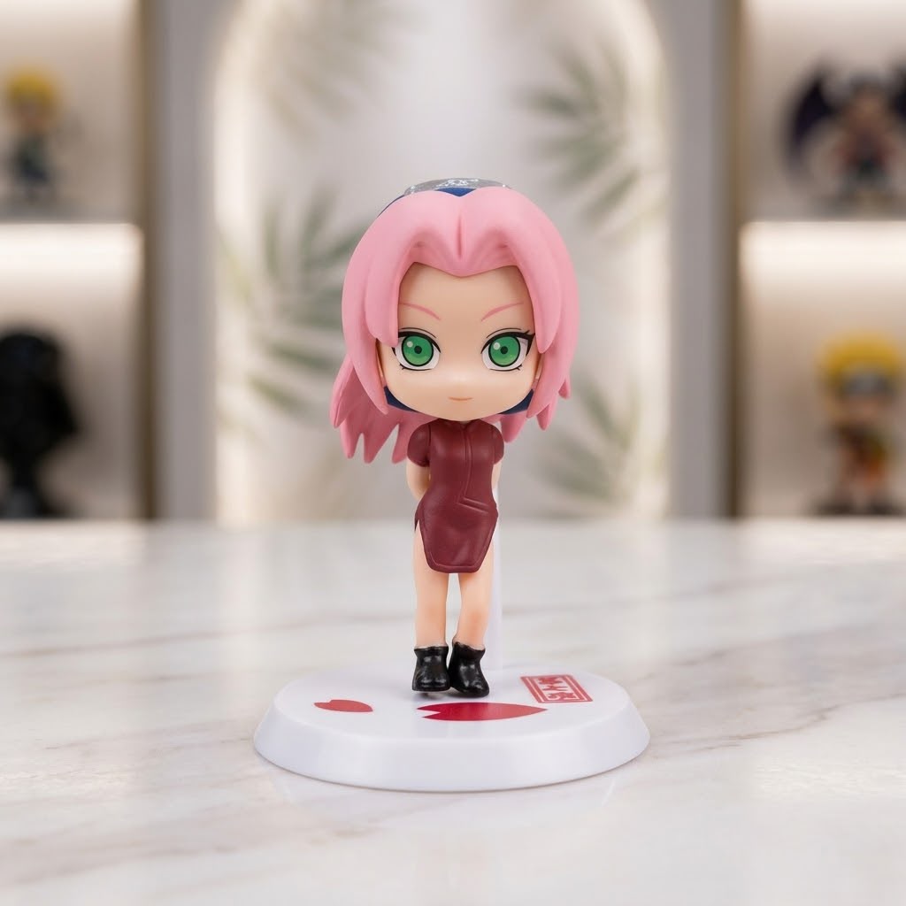 6-Piece Naruto Chibi Mini Collectible Set - Image 3