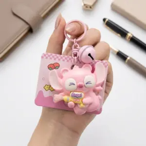 Angel Sleepy Keychain