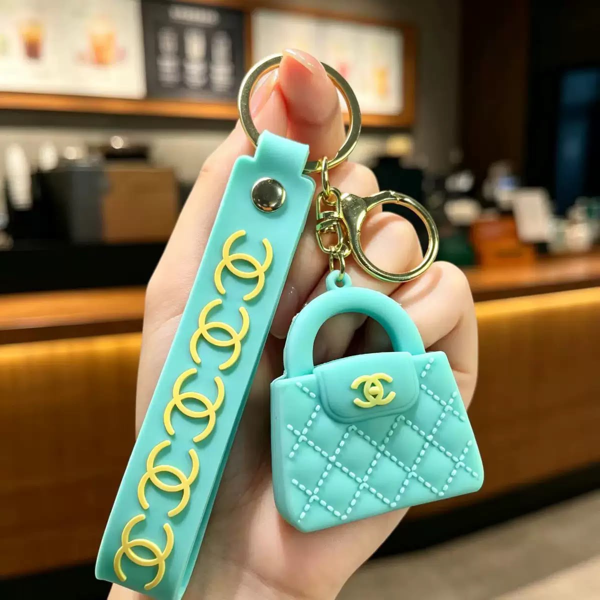 Chanel Mini Bag Keychain - Image 5