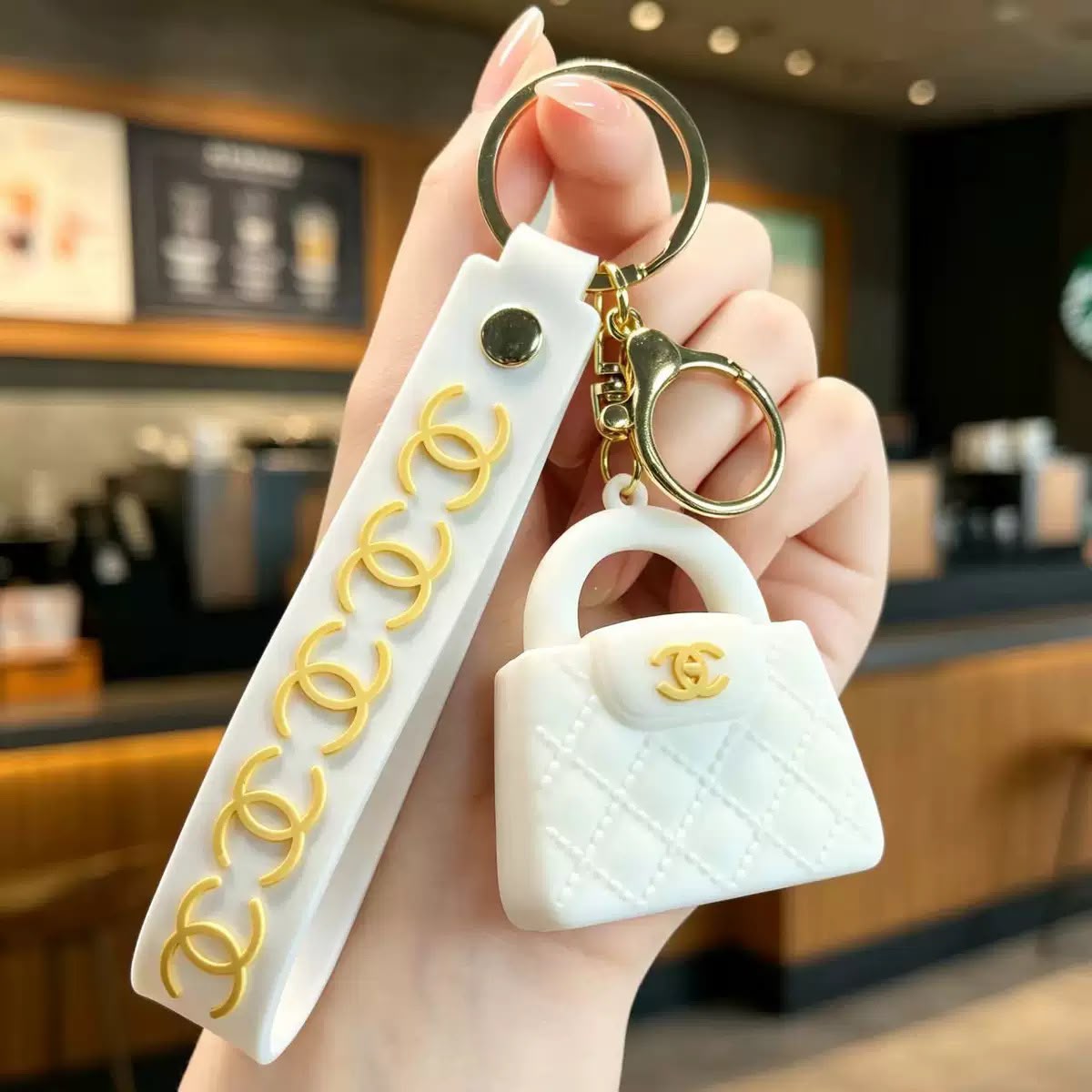 Chanel Mini Bag Keychain - Image 7