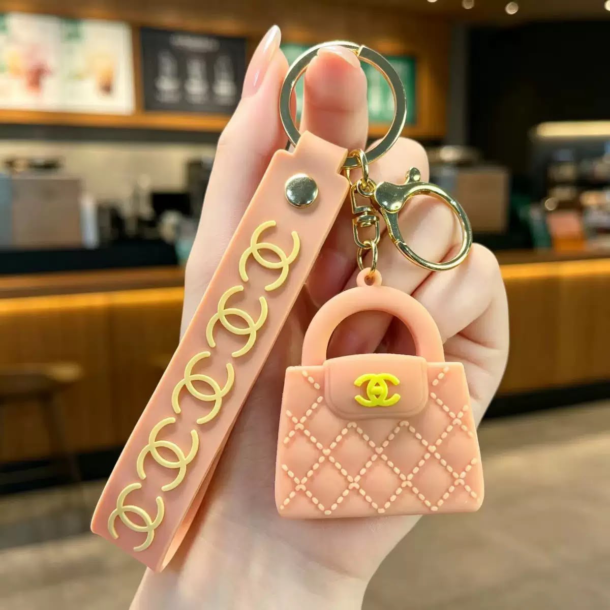Chanel Mini Bag Keychain - Image 8