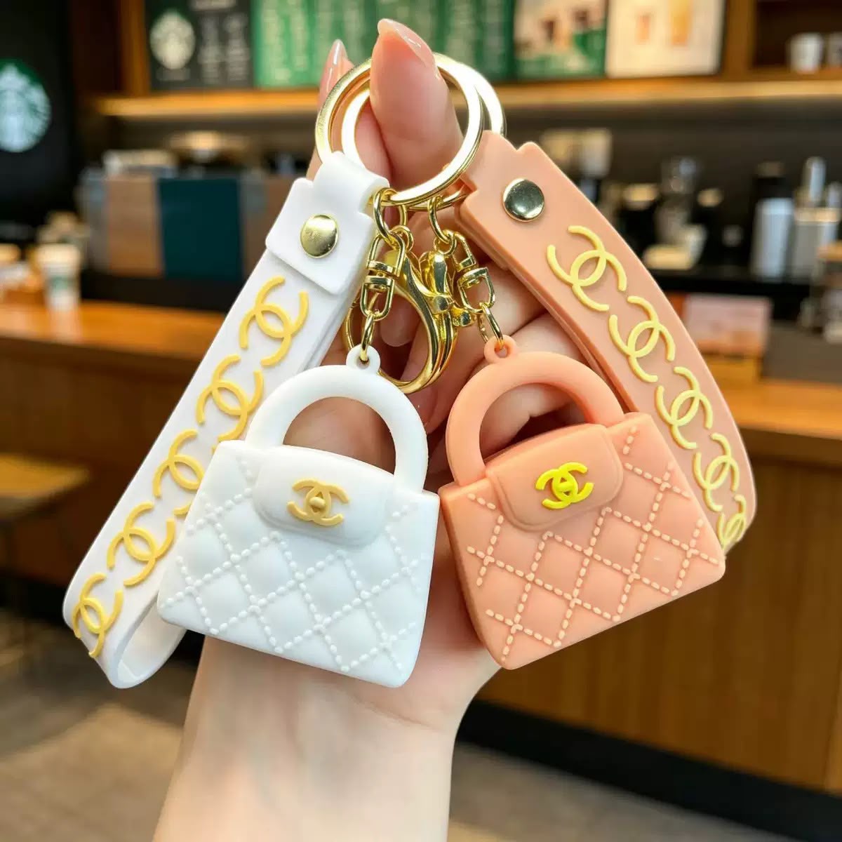Chanel Mini Bag Keychain - Image 2