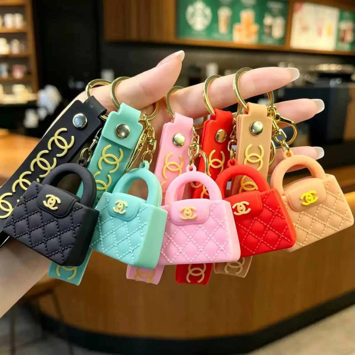 Chanel Mini Bag Keychain