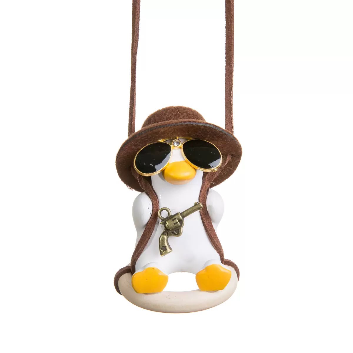 Cool Duck with Sunglasses Car Hanging Pendant - Image 4