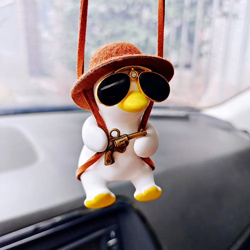 Cool Duck with Sunglasses Car Hanging Pendant - Image 5