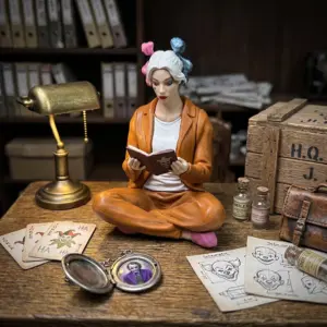 Harley Quinn Sitting Collectible Figure