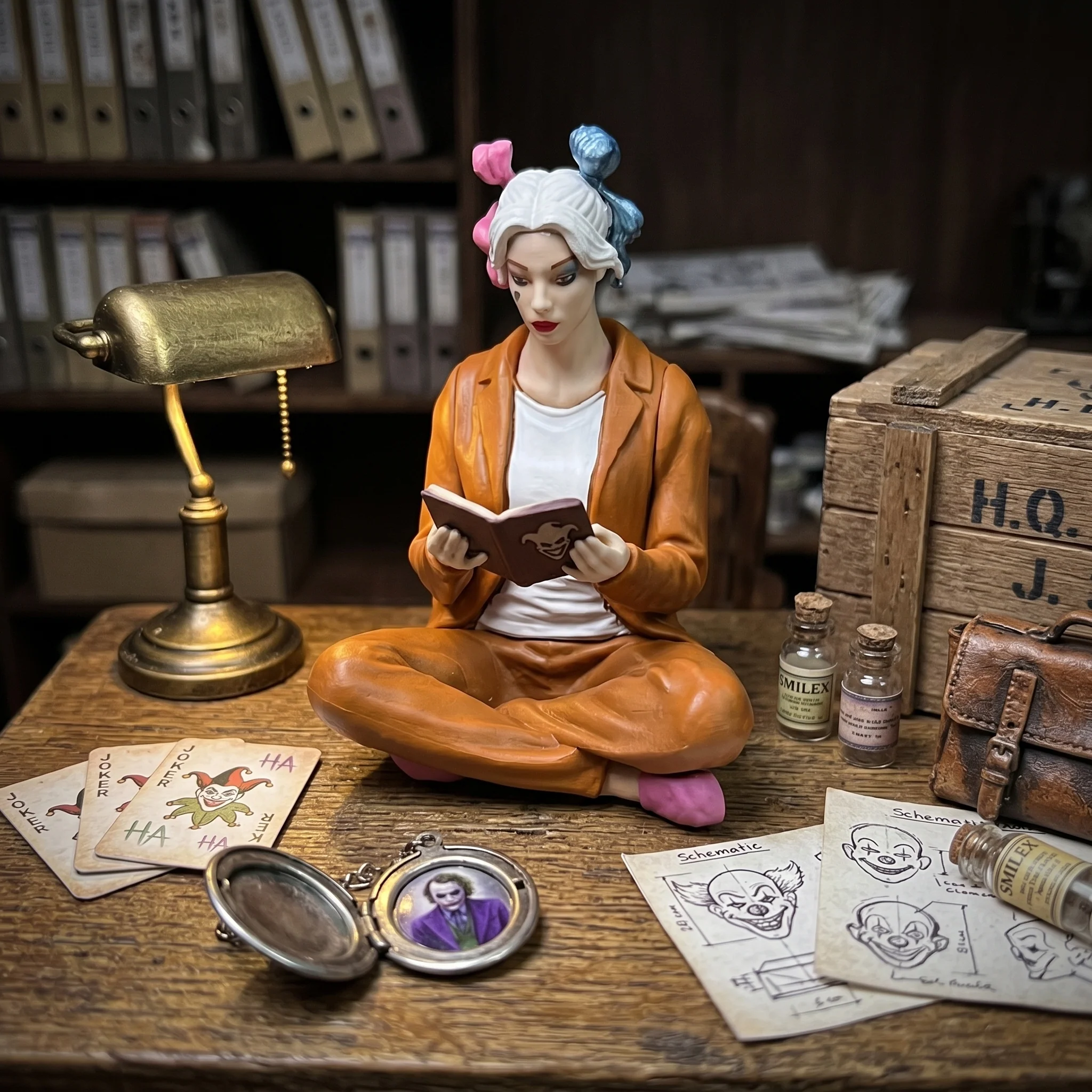 Harley Quinn Sitting Collectible Figure