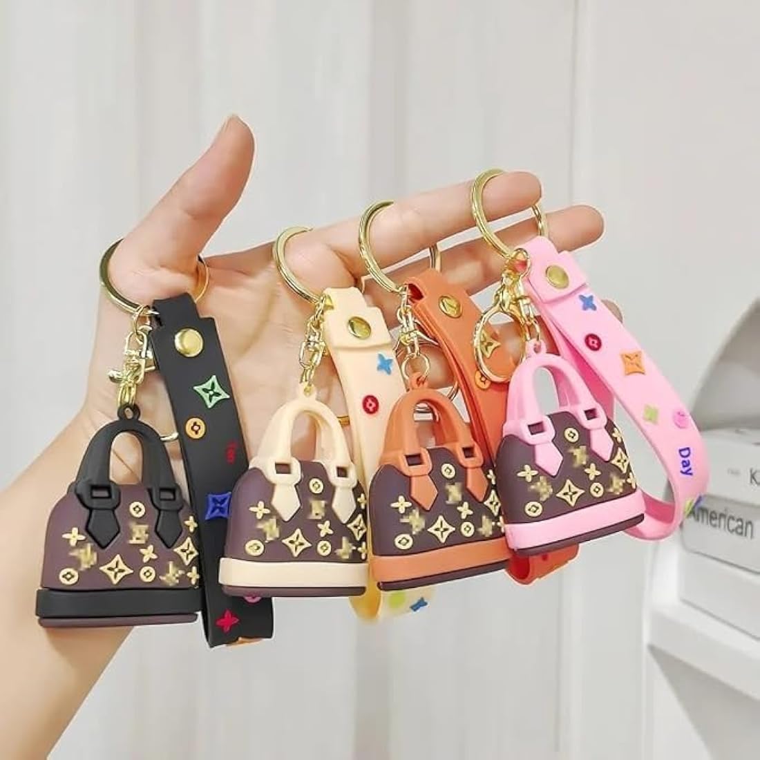 LV Mini Bag Keychain - Image 2